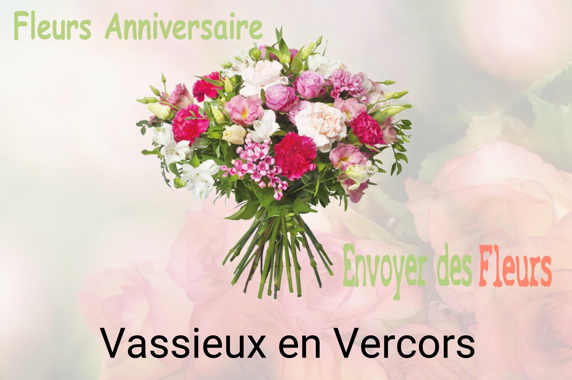 Bouquet de fleurs d’anniversaire livré à Vassieux-en-Vercors