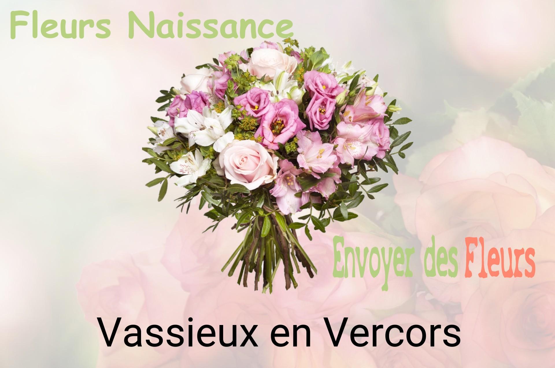 Bouquet de fleurs de naissance livré à Vassieux-en-Vercors