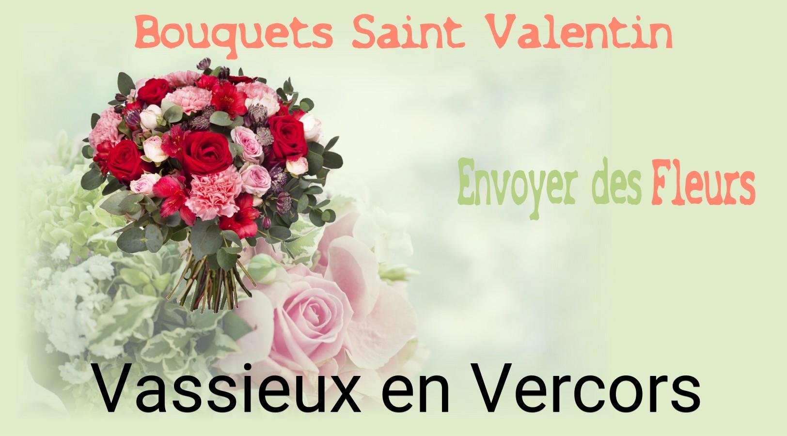 Roses de Saint-Valentin livrées à Vassieux-en-Vercors